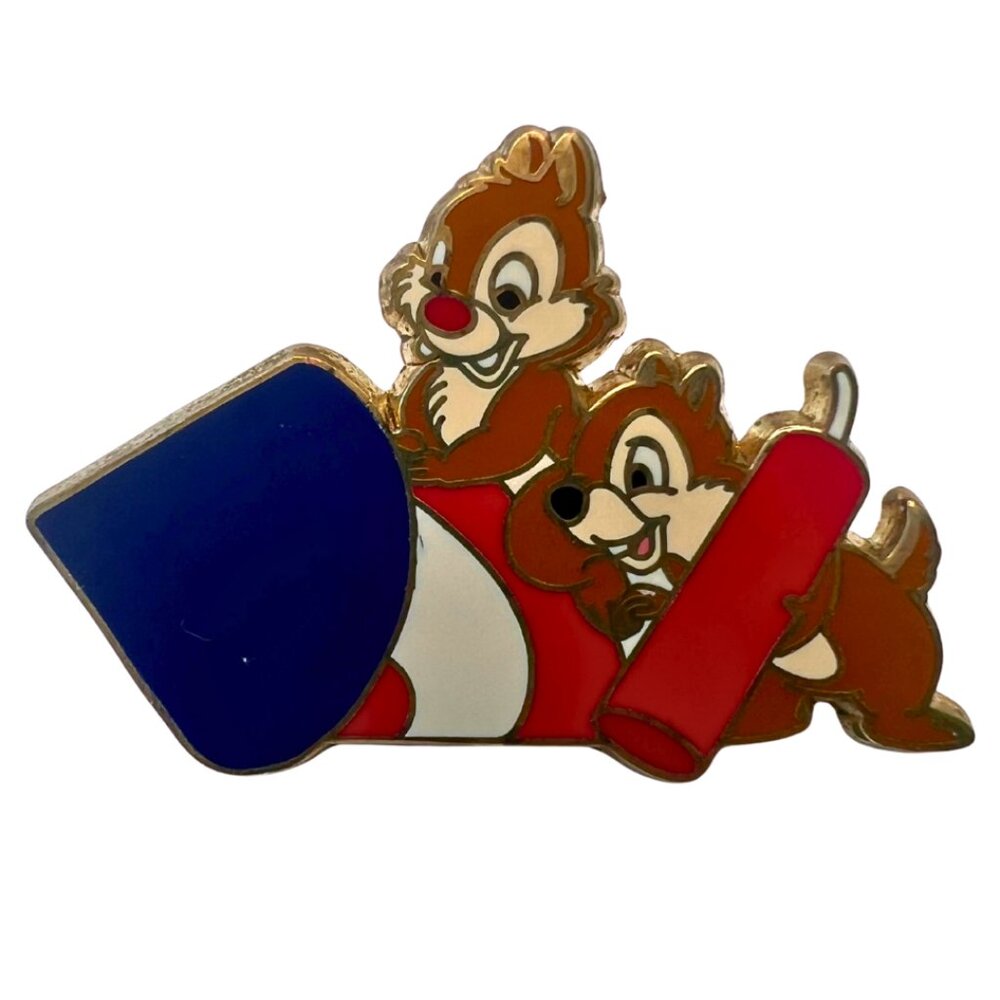 Disney Trading Pin, Chip & Dale Firecracker (2007) | Rare & Retired